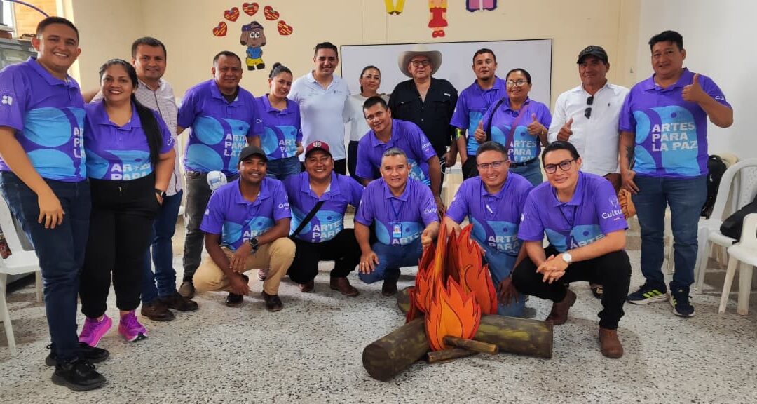 Colegio ITEIPA  sede de la “TULPA DE LA PALABRA” – ARTES PARA LA PAZ-