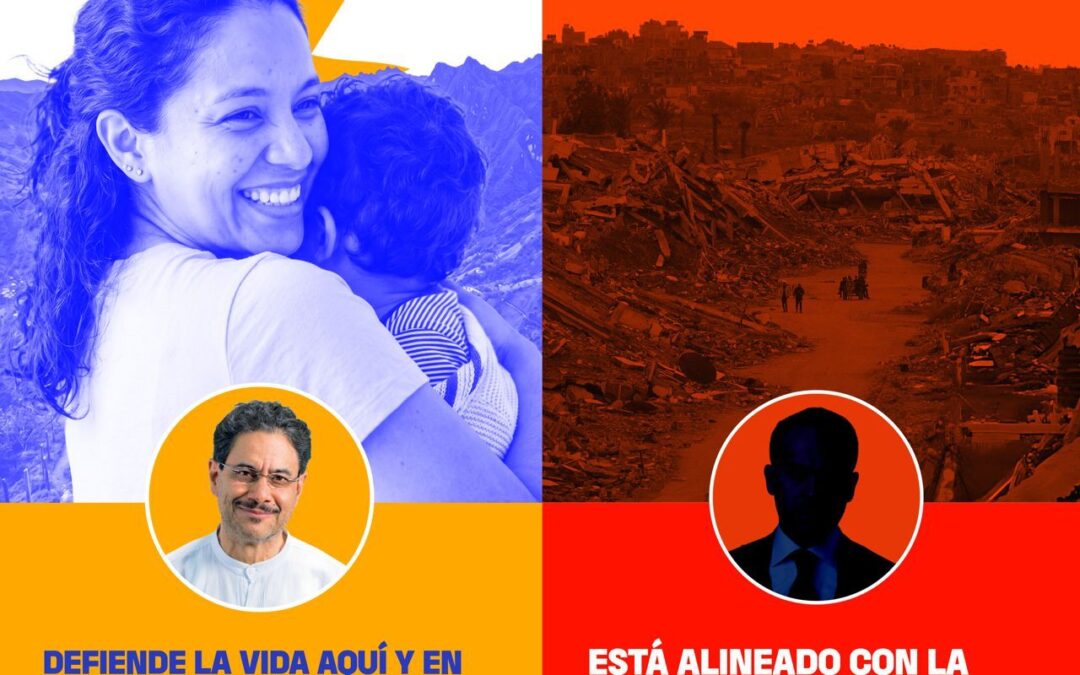 Defiende la VIDA aquí y en cualquier rincón del mundo por eso ha condenado el genocidio en Gaza y DEFIENDE el Derecho Internacional Humanitario.